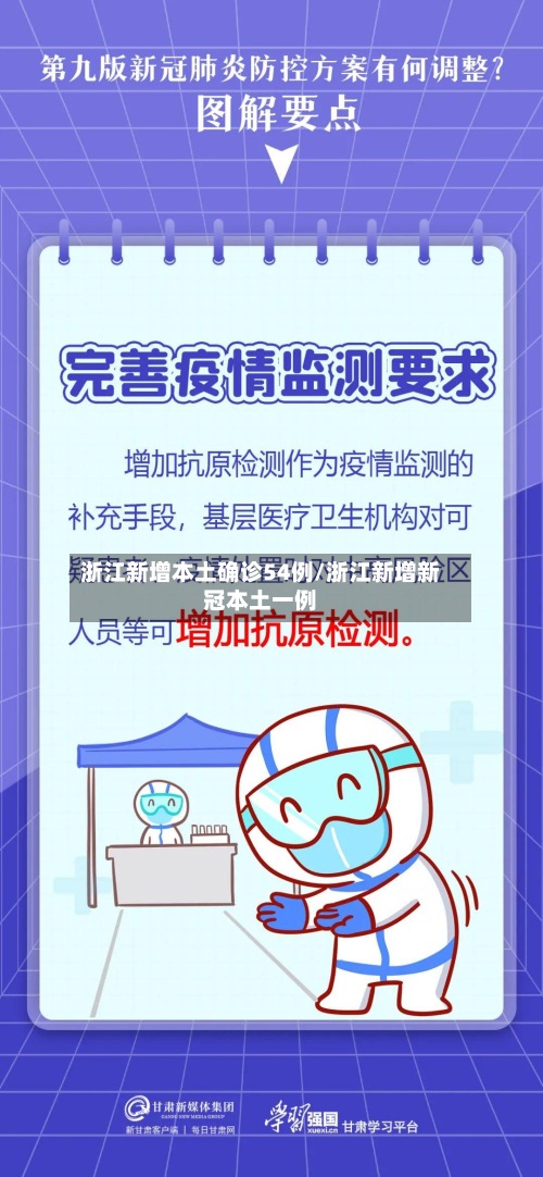 浙江新增本土确诊54例/浙江新增新冠本土一例