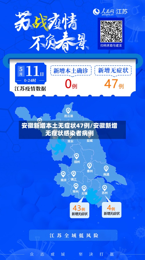 安徽新增本土无症状47例/安徽新增无症状感染者病例