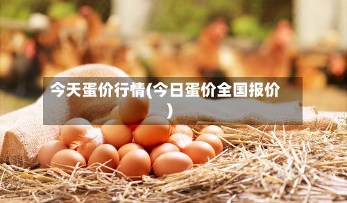 今天蛋价行情(今日蛋价全国报价)-第2张图片