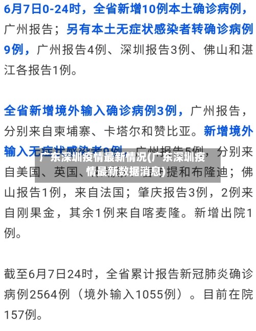广东深圳疫情最新情况(广东深圳疫情最新数据消息)-第2张图片