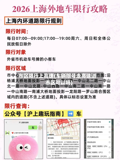市区限行上高速(车辆限号走高速进市区可以吗)