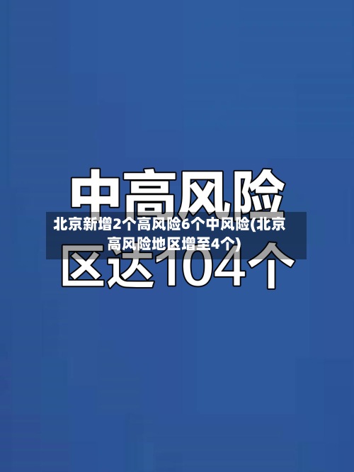 北京新增2个高风险6个中风险(北京高风险地区增至4个)-第2张图片