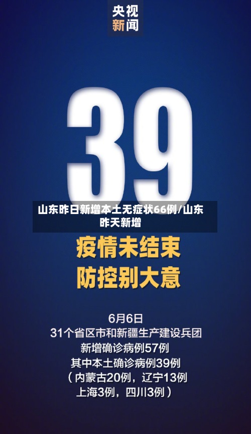山东昨日新增本土无症状66例/山东昨天新增-第2张图片