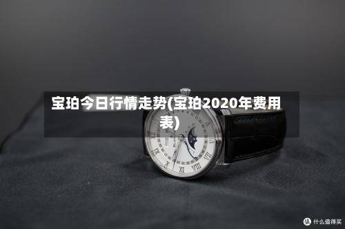 宝珀今日行情走势(宝珀2020年费用表)-第2张图片
