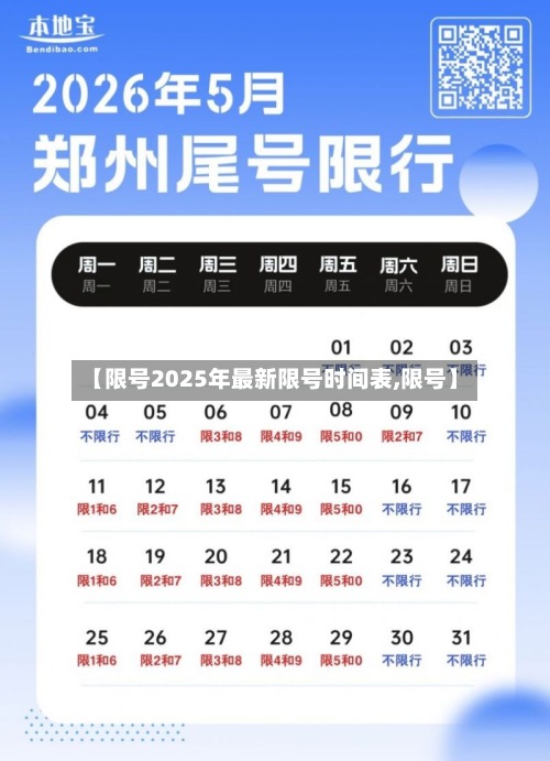 【限号2025年最新限号时间表,限号】