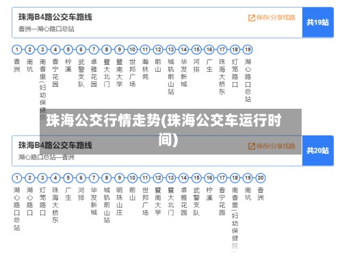 珠海公交行情走势(珠海公交车运行时间)-第2张图片