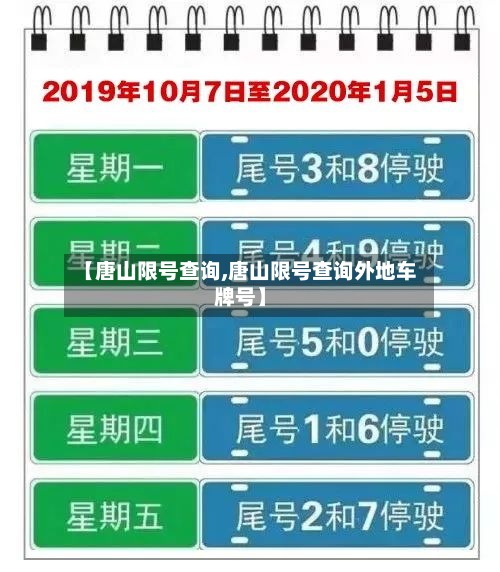 【唐山限号查询,唐山限号查询外地车牌号】