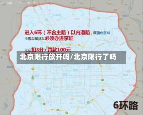 北京限行放开吗/北京限行了吗