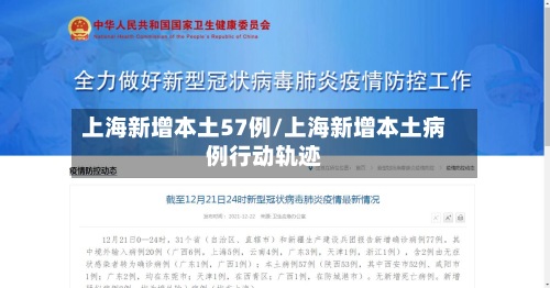 上海新增本土57例/上海新增本土病例行动轨迹-第2张图片