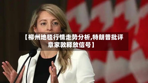 【柳州地毯行情走势分析,特朗普批评章家敦释放信号】-第3张图片