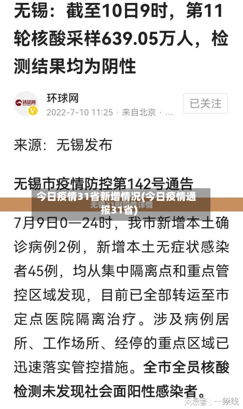 今日疫情31省新增情况(今日疫情通报31省)-第3张图片
