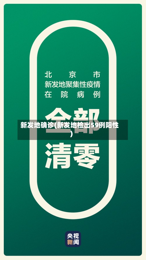 新发地确诊(新发地检出59例阳性)