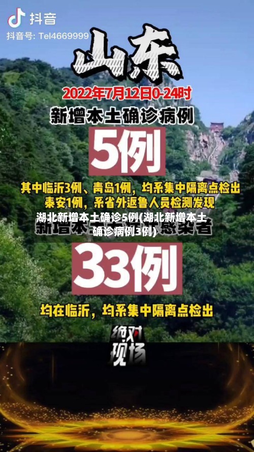 湖北新增本土确诊5例(湖北新增本土确诊病例3例)
