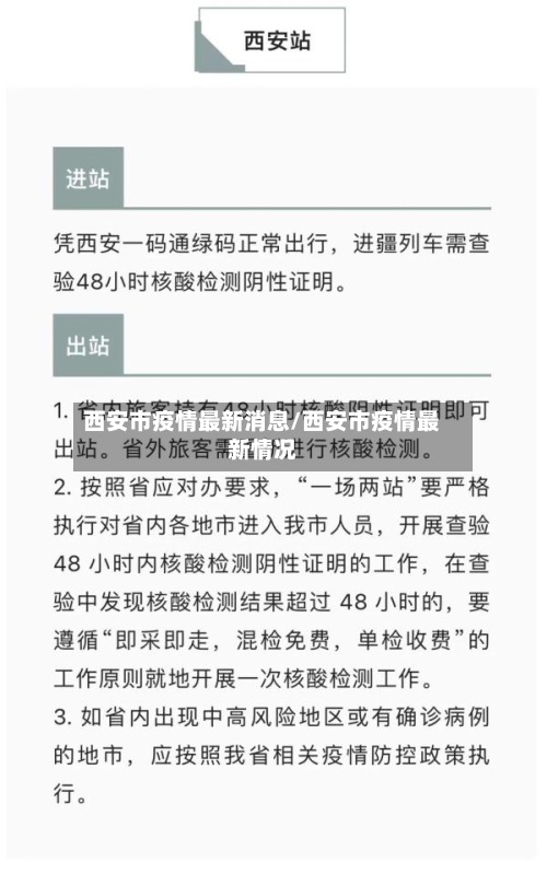 西安市疫情最新消息/西安市疫情最新情况