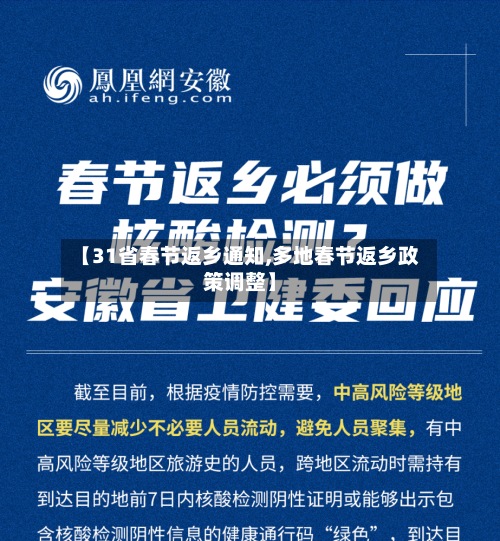 【31省春节返乡通知,多地春节返乡政策调整】-第3张图片