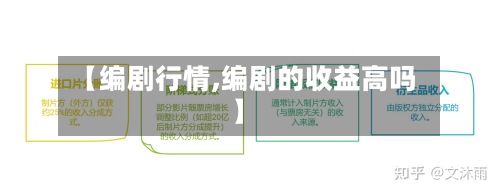 【编剧行情,编剧的收益高吗】-第2张图片