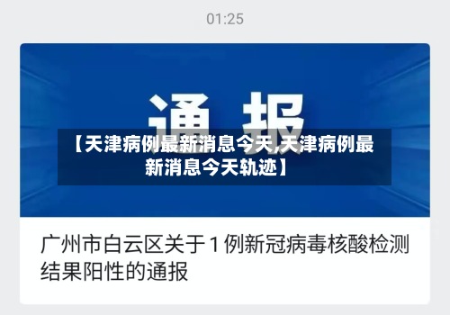 【天津病例最新消息今天,天津病例最新消息今天轨迹】-第3张图片