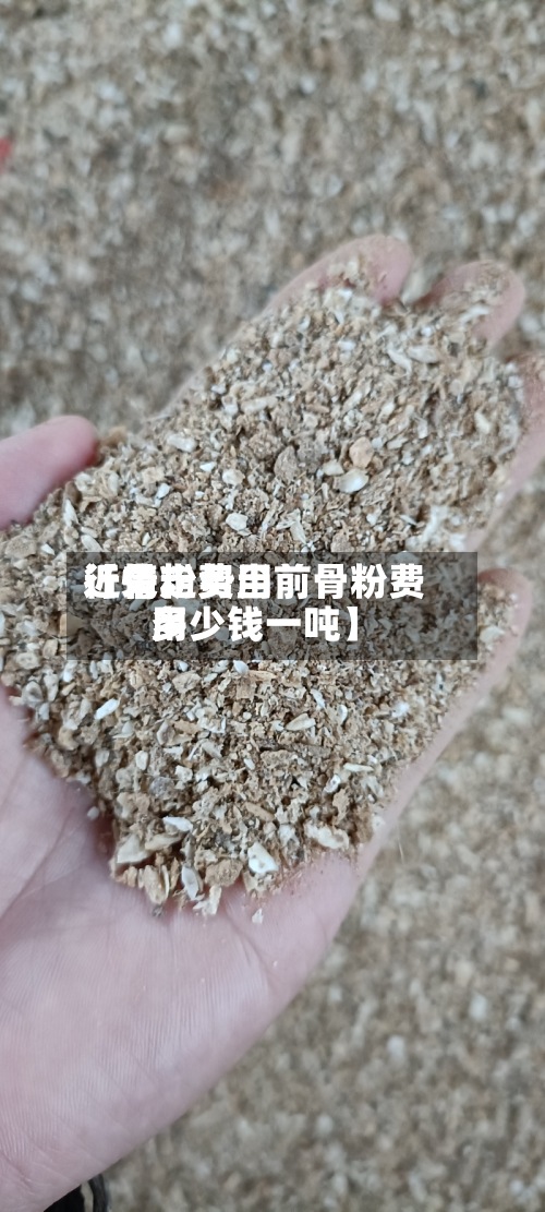 近来【骨粉费用行情走势当前骨粉费用多少钱一吨】