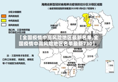 【全国疫情中高风险地区最新名单,全国疫情中高风险地区名单最新730】